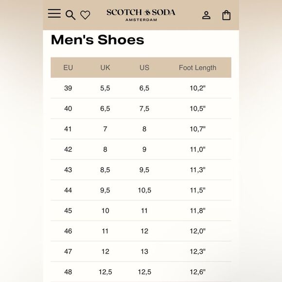 Scotch & Soda Court Cup Hi-Top Sneakers, White, New, Size EU 42 US 9 - Picture 16 of 16